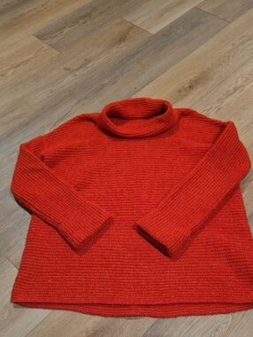 Pilcro Red Cowl Neck Sweater